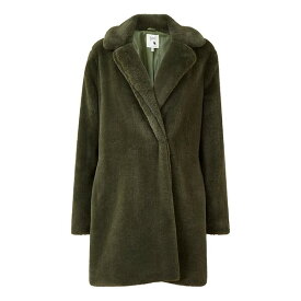 【送料無料】 ユミキム メンズ ジャケット＆ブルゾン アウター Khaki Faux Fur Coat Khaki