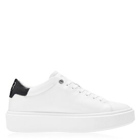 【送料無料】 テッドベーカー レディース スニーカー シューズ Lornea Trainers White-Blk