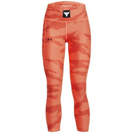 【送料無料】 アンダーアーマー レディース レギンス ボトムス Armour Project Rock Leggings Womens Orange/White