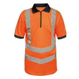 【送料無料】 レガッタ メンズ Tシャツ トップス Hi Vis Pro Workwear Polo Shirt Orange/Navy