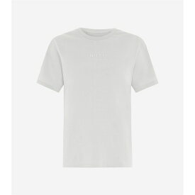 【送料無料】 ニース レディース Tシャツ トップス Nicce Mini Ersa T-Shirt Womens Grey