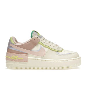 Nike iCL fB[X Xj[J[ yNike Air Force 1 Low Shadow Cashmere (Women's)z TCY US_9(26.0cm) Cashmere/Pure Violet/Pink Oxford/Pale Coral