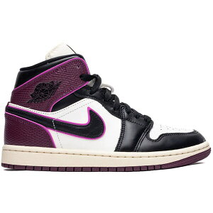 Jordan W[_ fB[X Xj[J[ yJordan 1 Mid SE Bordeaux (Women's)z TCY US_W_11.5 Sail/Active Pink/Bordeaux/Black
