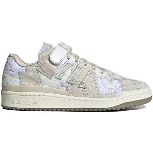 adidas �A�f�B�_�X �����Y �X�j�[�J�[ �yadidas Forum Low atmos Patchwork White Tint�z �T�C�Y US_9.5(27.5cm) White Tint /Off White