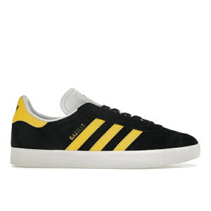 adidas �A�f�B�_�X �����Y �X�j�[�J�[ �yadidas Gazelle Black Impact Yellow�z �T�C�Y US_M_4 Core Black/Impact Yellow/Cloud White
