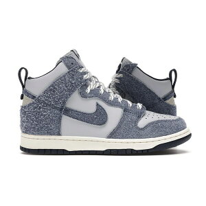 Nike �i�C�L �����Y �X�j�[�J�[ �yNike Dunk High AB Notre Midnight Navy�z �T�C�Y US_5(23.0cm) Pearl White/Blue Void-Grand Purple
