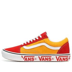 Vans �o���Y �����Y �X�j�[�J�[ �yVans ComfyCush Old Skool 'Tape Mix - Red Cadmium' VN0A3WMAWX4�z �T�C�Y US_M_3.5