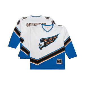 �~�b�`�F��&�l�X �����Y �V���c �g�b�v�X Men's Alexander Ovechkin White Washington Capitals Big Tall 2005/06 Power Play Jersey White