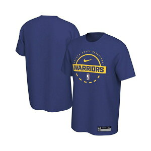 �i�C�L �����Y T�V���c �g�b�v�X Men's Royal Golden State Warriors 2025/26 On-Court Flare Performance Practice T-Shirt Royal