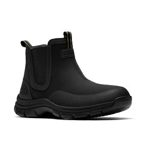N[NX Y u[c V[Y Men's Collection Walpath Easy Boots Black leather