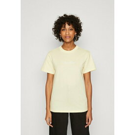 カルバンクライン レディース Tシャツ トップス HERO LOGO REGULAR - Print T-shirt - mimosa yellow