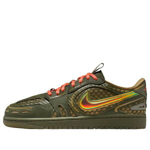 Jordan �W���[�_�� ���f�B�[�X �X�j�[�J�[ �y(WMNS) Air Jordan 1 Low Method of Make 'Brown Kelp' HQ2186-300�z �T�C�Y US_W_10