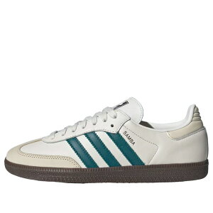 adidas �A�f�B�_�X ���f�B�[�X �X�j�[�J�[ �y(WMNS) adidas Samba OG 'Cloud White Legacy Teal' IG1963�z �T�C�Y US_6(23.0cm)
