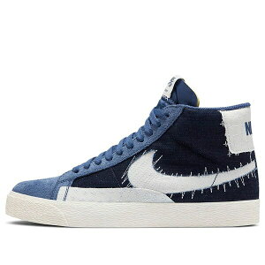 Nike �i�C�L �����Y �X�j�[�J�[ �yNike Blazer Mid SB 'Sashiko Pack - Mystic Navy' CT0715-400�z �T�C�Y US_8.5(26.5cm)