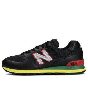 New Balance �j���[�o�����X �����Y �X�j�[�J�[ �yNew Balance 574 v2 'Black Red Green' ML574OA2�z �T�C�Y US_8.5(26.5cm)
