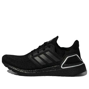 adidas �A�f�B�_�X �����Y �X�j�[�J�[ �yadidas UltraBoost 20 'Black Silver Metallic' H67281�z �T�C�Y US_M_4