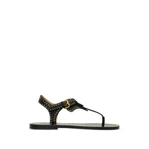 �C�U�x�� �}���� ���f�B�[�X �T���_�� �V���[�Y Buckle embellished sandals Black