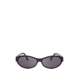 �}���j ���f�B�[�X �T���O���X���A�C�E�F�A �A�N�Z�T���[ Ozound slim oval sunglasses Black