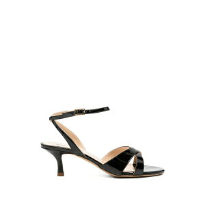 �t�@�r�I ���X�R�[�j ���f�B�[�X �T���_�� �V���[�Y Crossover-strap sandals Black