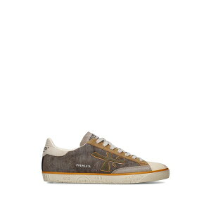 �v���~�A�[�^ �����Y �X�j�[�J�[ �V���[�Y Steven 8051 panelled sneakers Brown