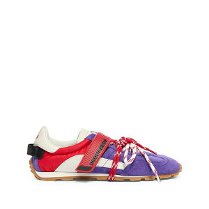 �f�B�[�X�N�G�A�[�h ���f�B�[�X �X�j�[�J�[ �V���[�Y Maple leaf strap trainers Purple