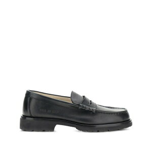 �R�����E�v���W�F�N�c �����Y �X���b�|���E���[�t�@�[ �V���[�Y Penny leather loafers Black