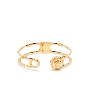 ���F���T�[�` �����Y �u���X���b�g�E�o���O���E�A���N���b�g �A�N�Z�T���[ Safety-pin cuff bracelet Gold