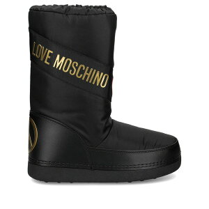 ���u ���X�L�[�m ���f�B�[�X �u�[�c �V���[�Y Logo-print snow boots Black