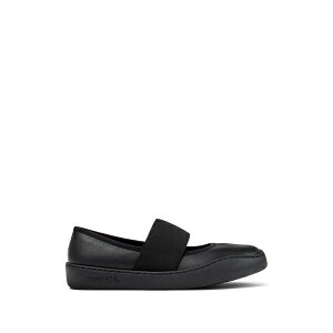 �J���y�[�� ���f�B�[�X �T���_�� �V���[�Y Peu touring elasticated-strap ballet flats Black