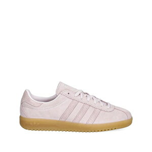 �A�f�B�_�X ���f�B�[�X �X�j�[�J�[ �V���[�Y Bermuda three-stripe lace-up sneakers Pink