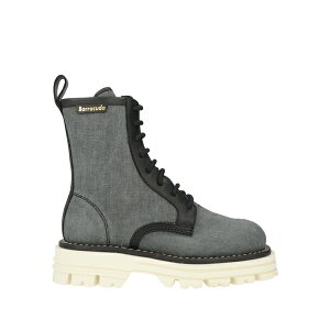 �y���������z �o���N�[�_ ���f�B�[�X �u�[�c �V���[�Y Ankle boots Grey