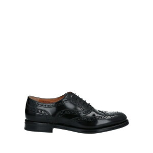 �y���������z �`���[�` ���f�B�[�X �I�b�N�X�t�H�[�h �V���[�Y Lace-up shoes Black