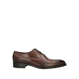 【送料無料】 フラテッリ ロセッティ メンズ ドレスシューズ シューズ Lace-up shoes Brown