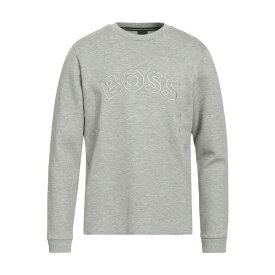 【送料無料】 ボス メンズ パーカー・スウェットシャツ アウター Sweatshirts Light grey
