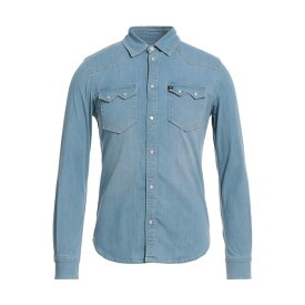 【送料無料】 エージージーンズ メンズ シャツ トップス Denim shirts Blue