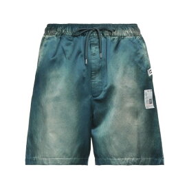 【送料無料】 ミハラヤスヒロ メンズ カジュアルパンツ ボトムス Shorts & Bermuda Shorts Blue