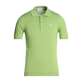 【送料無料】 ヴェルナ メンズ ポロシャツ トップス Polo shirts Light green
