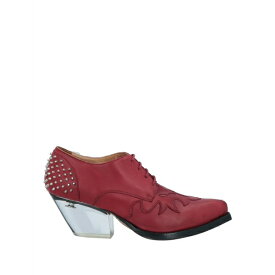 【送料無料】 ブッテロ レディース オックスフォード シューズ Lace-up shoes Brick red