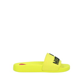 【送料無料】 ラブ モスキーノ レディース サンダル シューズ Sandals Yellow