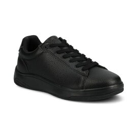 ヴァンセ カンパニー メンズ スニーカー シューズ Men's Colt Comfort Low Top Flexible Court Sneaker Black