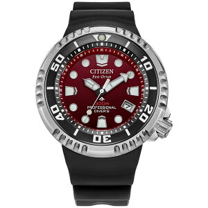 V`Y Y rv ANZT[ Men's Promasters Sea Dive Black BENEBiOL PU Strap Watch 46mm Black