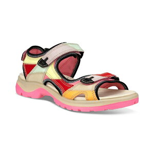 GR[ fB[X T_ V[Y Women's Yucatan Patchwork Sandals Bubblegum