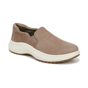 hN^[EV[ fB[X Xj[J[ V[Y Women's Feel Well Plantar Fasciitis Slip On Sneakers Mocha Taupe Leather