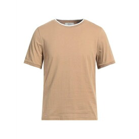 【送料無料】 アルファス テューディオ メンズ Tシャツ トップス T-shirts Camel