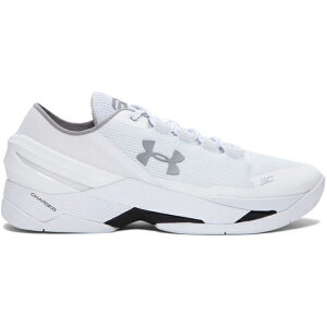 Under Armour �A���_�[�A�[�}�[ �����Y �X�j�[�J�[ �yUA Curry 2 Low Chef�z �T�C�Y US_9(27.0cm) White/Silver
