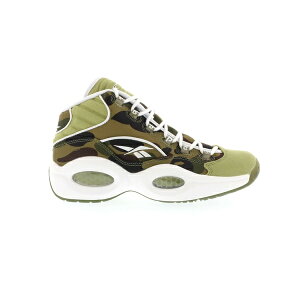 Reebok ���[�{�b�N �����Y �X�j�[�J�[ �yReebok Question Mid mita sneakers X Bape 1st Camo�z �T�C�Y US_10(28.0cm) Camo/White/Cool Grey/Black