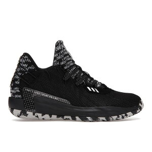 adidas �A�f�B�_�X �����Y �X�j�[�J�[ �yadidas Dame 7 I Am My Own Fan Core Black�z �T�C�Y US_10(28.0cm) Core Black/Silver Metallic/Core Black