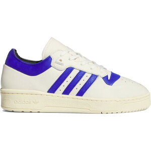 adidas �A�f�B�_�X �����Y �X�j�[�J�[ �yadidas Rivalry 86 Low Cream White Lucid Blue�z �T�C�Y US_5(23.0cm) Cream White/Lucid Blue/Easy Yellow