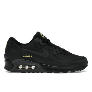 Nike �i�C�L �����Y �X�j�[�J�[ �yNike Air Max 90 Black Buff Gold�z �T�C�Y US_12.5(30.5cm) Black/Buff Gold/Anthracite