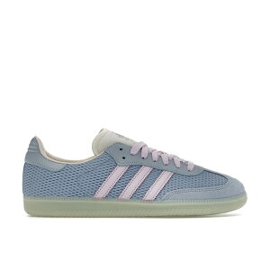 adidas �A�f�B�_�X �����Y �X�j�[�J�[ �yadidas Samba OG Tactile Blue Ice Lavender�z �T�C�Y US_6(24.0cm) Tactile Blue/Ice Lavender/Off White